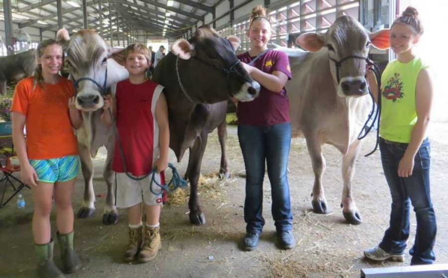 
The Erf family works together to maintain their farm.