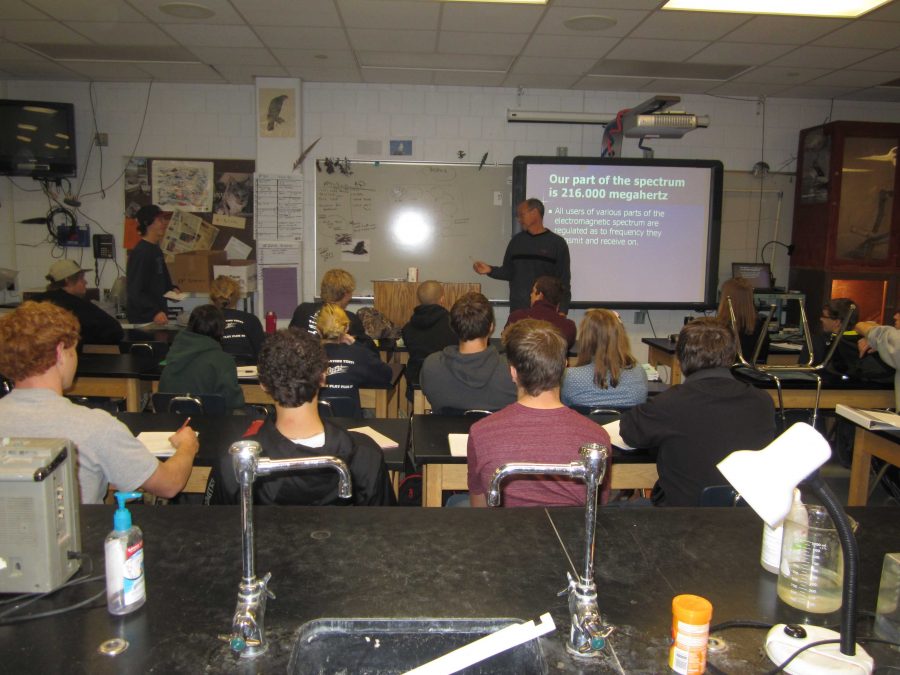  Science teacher Andrew Weaver started teaching AP Environmental Science, new this year.