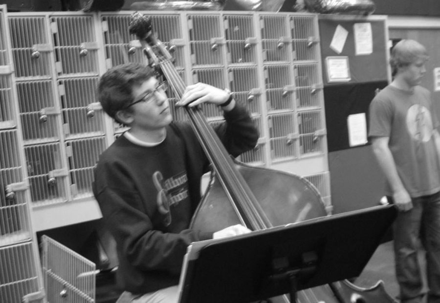 Senior Nick Benish playing the cello in one the many music programs he is involved in. Benish said, “It’s hard to imagine what my life would be like without music.”
