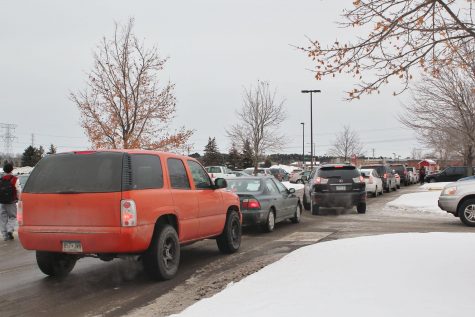 Morning pile up causing angry students
