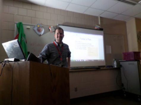 Benson introduces flipped math class