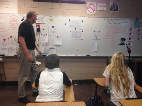 History teacher and former NBA player, Chris Engler is now teaching a law and justice class. Engler said, “I am hoping students like the class, are challenged and interested in what we do so they will be positive ambassadors to future students to take the class.”