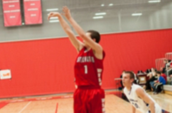 Junior Connor Gamble waits for a pass at “The Stable”, his home stomping grounds. Over the course of this season, Gamble has become one of the top scorers on the team, making up for his “short” stature.