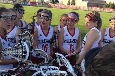  On May 14, the Stillwater girls lacrosse team got pumped up to play Park in the Pony stadium. They won after a competitive game and went out to celebrate after.