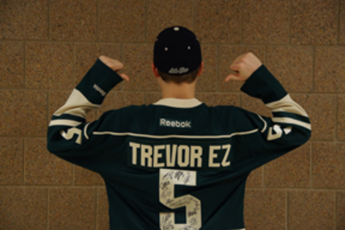 Minnesota hockey is wild about Trevor Eder-Zdechlik