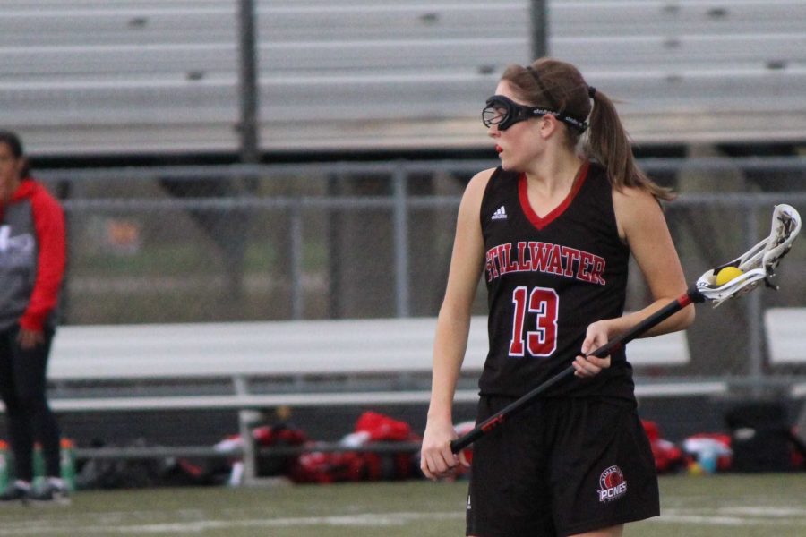 I enjoy (lacrosse) because of the teammates and the game itself, says junior Carly Fedorowski. Playing lacrosse is just a good way to go out and clear your mind and do what you love.