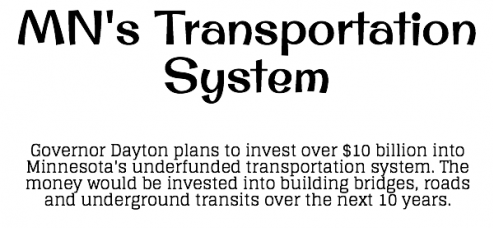 Investing in transportation will help Minnesota