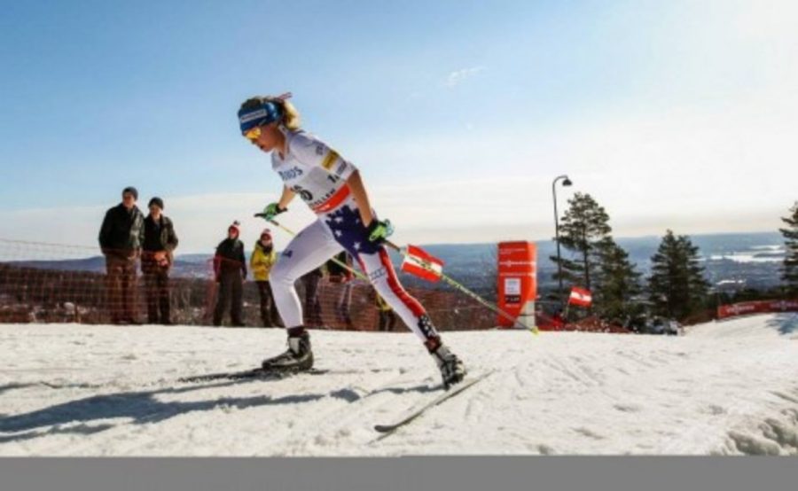 Former+graduate+Jessie+Diggins+makes+large+strides+in+the+World+Nordic+Skiing+Competition+in+Falun%2C+Sweden.+Junior+Sam+Hanson+said%2C+Jessie+inspires+me+because+she+was+put+in+the+same+position+as+everyone+who+skis+at+Stillwater.+She+had+the+same+coaching+staff%2C+and+used+the+same+skis+at+the+same+meets.+So+it+is+inspirational+because+there+is+no+reason+that+it+cant+happen+again.