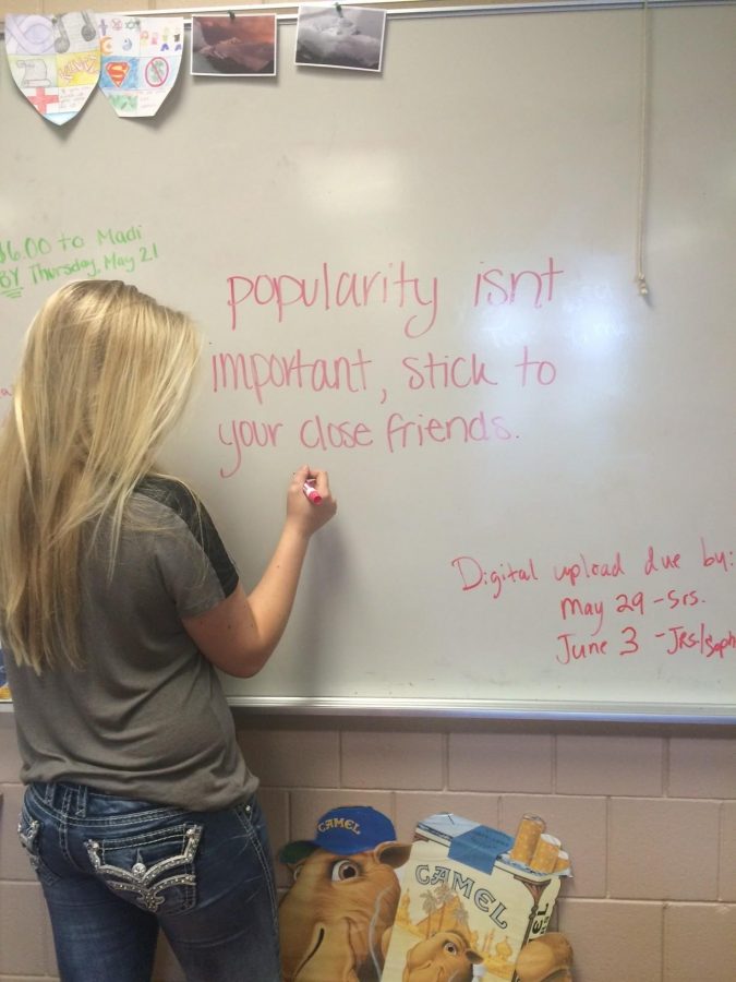 Upperclassmen have life knowledge that can be deemed very useful for sophomores and juniors. Junior Ali Reardon said, “The best piece of advice I have learned was to remember to not only learn for school but for life.