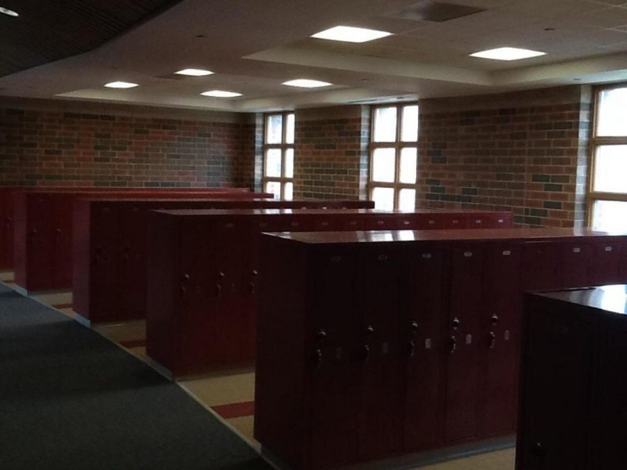On the second floor of Stillwater Area High School, the red lockers comfortably reside on a Tuesday afternoon. They are viewed as premium real estate due to their brilliant color and brick walls. Junior Dylan Foster says Bricks are nice, theyre strong and hard.