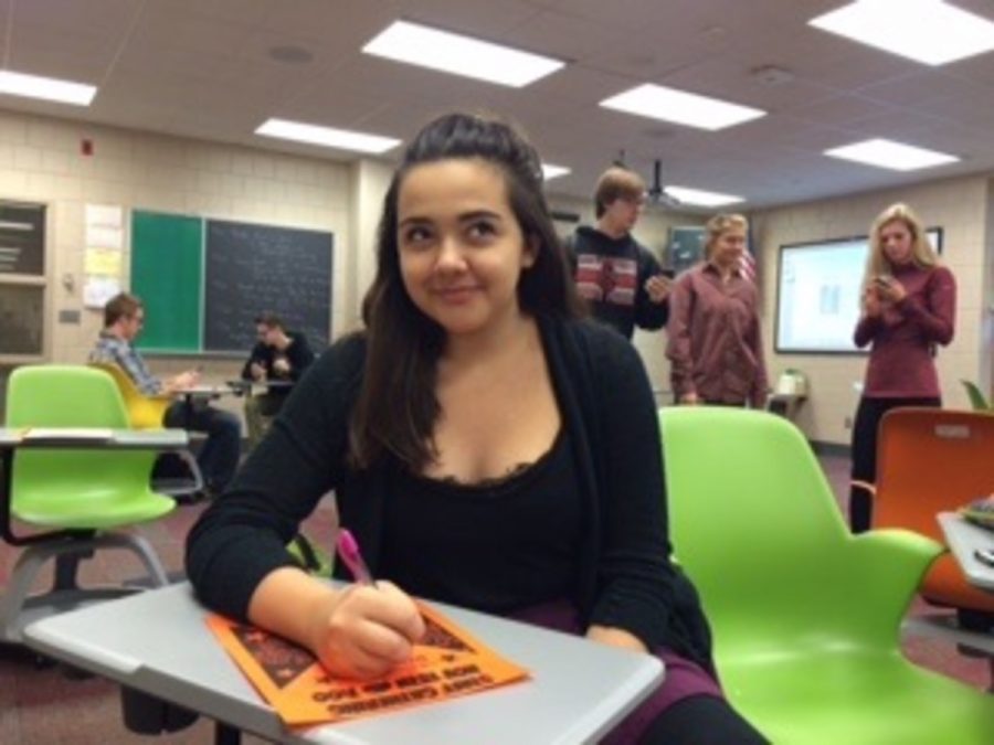 In C217 Allie Langness just invited all reporters to a bonfire at her house Nov. 13th. Junior Cailey Boisvert sounds eager to attend the event. There are going to be smores, pizza and of course the fire. I am very excited to attend this party, it will be a great way to get to know all the reporters. says Cailey Boisvert.