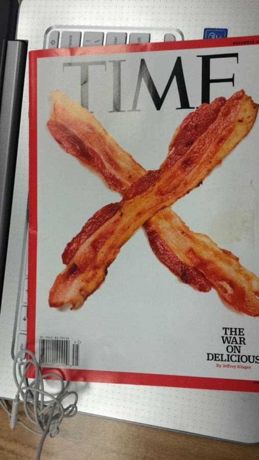 Bacon is even taking over magazines