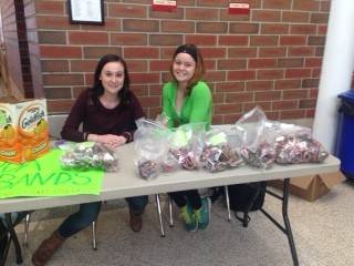 (Olivia Weirtz and Ella Janochoski)
 The club has been selling for three weeks and “started on Nov. 4 and stop on Nov. 25. We are also advertising them at the junior high’s also,” Johnson said.

