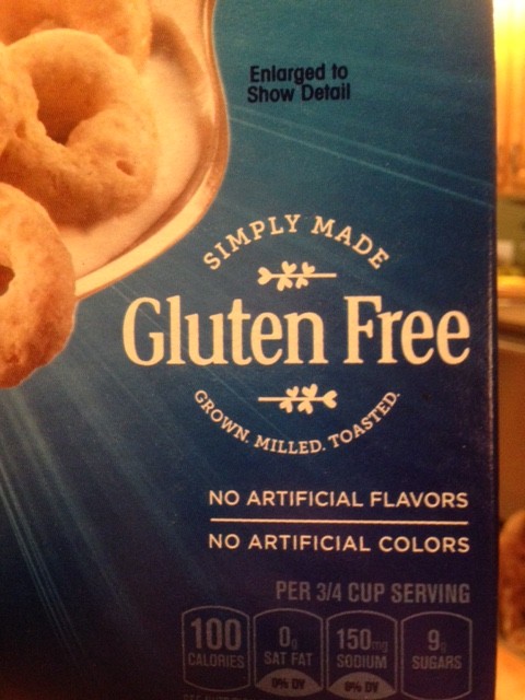 If you see this label on a box or the packaging of a product, youll know its gluten free. 