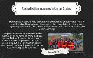Reactions of increased radicalization in United States