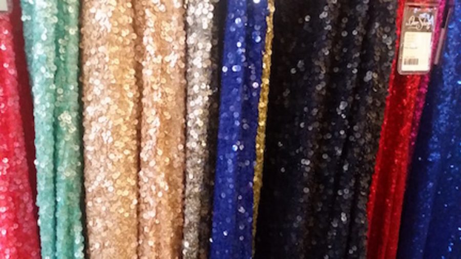 No matter what the style is there are so many cute dresses out there and ones that are just always in style.
 full body sequin dresses are always in style, they shine in the light as a girl walks into her prom says Carol Sudheimer.