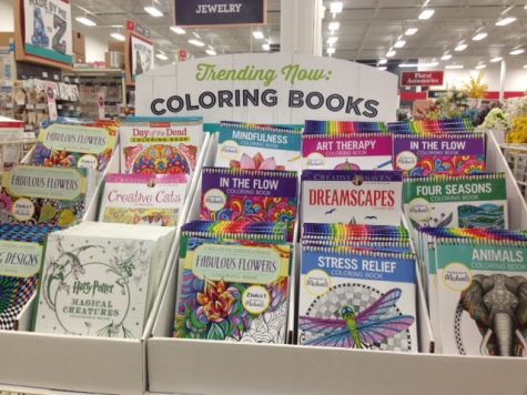 Simple stress relief by coloring books