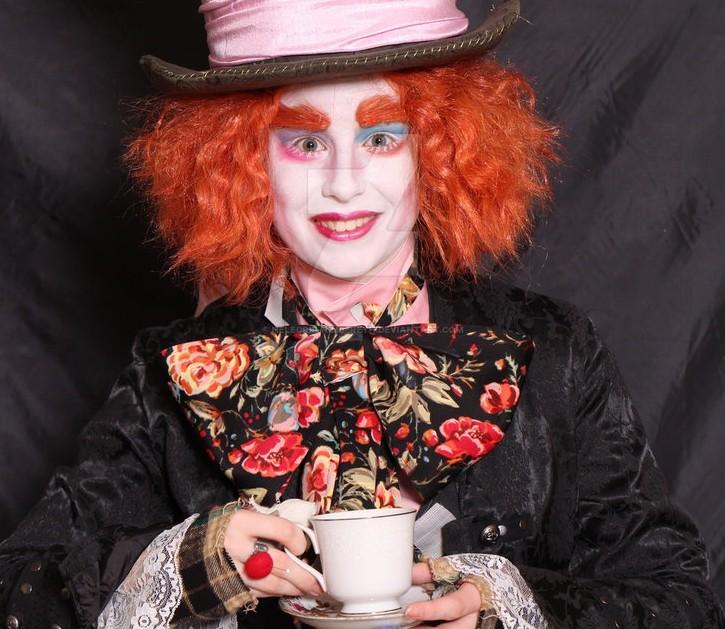 Gina Jostes created The Mad Hatters Garb and dressed in it for this past Halloween.  I love creating dresses because it gives me an opportunity to create a type of clothes that suit my tastes perfectly, without the hassle of paying loads of money, Jostes says.
