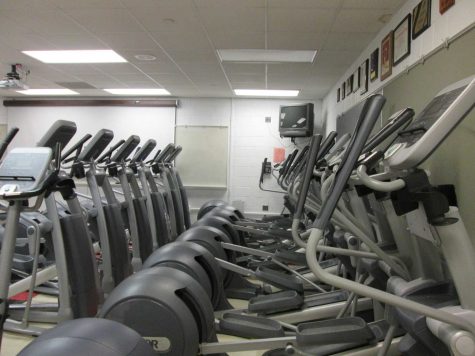 The cardio room is full of new equipment like ellipticals and treadmills. Money from the PEP grant has helped purchase these tools. “We have lots of new equipment: basketballs, birdies for badminton, tons of new cardio equipment. Most every piece of equipment in the cardio room is brand new,” says PE teacher Ryan Bartosiewski. The technology has improved PE classes and Stillwater is starting to be known for its program.