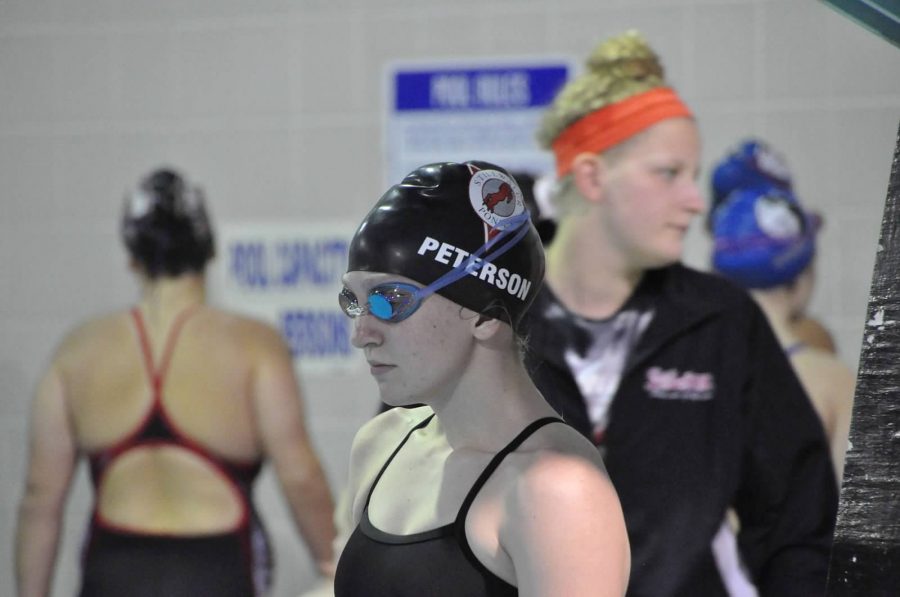 Peterson is known to being funny and comfortable to be around. She also has her focus when it is needed.  “On the team, Greta is super focused and competitive. She definitely is dedicated to swimming and wants to do well,” Hill said. 
