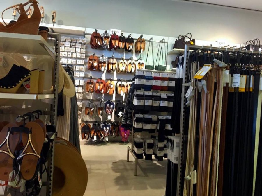 Accessories section at H&M in Woodbury Lakes H&M is under appreciated, says Elana Ross.