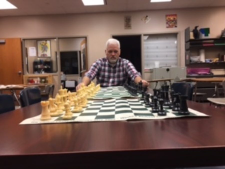 In Corey Quick’s room he  is seen setting up boards to play chess on. Corey Quick is the one who wanted and helped build the chess club. He sets up the boards the way they are supposed to be set up to make sure that the game is played the way it should be played. Quick said, “Chess is a game that teaches people to think ahead and be strategic and react to their mistakes.”