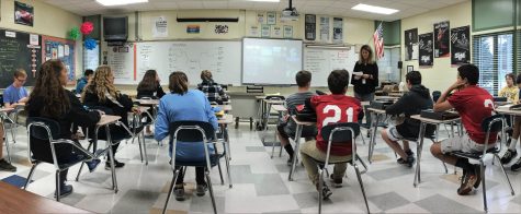 Meyers morning advisory class meets to kick the day off. Its what the school makes it. If the school makes it a valuable piece of the curriculum, it becomes a valuable piece of curriculum to the kids too, VanScoy says.