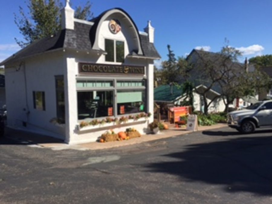 Saint Croix Chocolate Company is located on the north end of town and is where visitors will go to witness the Caramelpalooza. Senior Claire Harter says,Caramelpalooza can show off the beauty of this small town that is Marine.