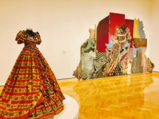 Artwork and dress design at the Minneapolis Institute of art. 