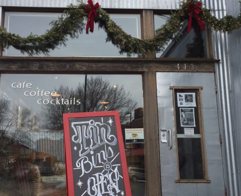 Tin Bin’s stays in the holiday trends and decorates their cafe for the season, “It’s a cute place, the look of the commander is a good look for a little place like Tin Bin’s,” junior Emily Fiorillo says.