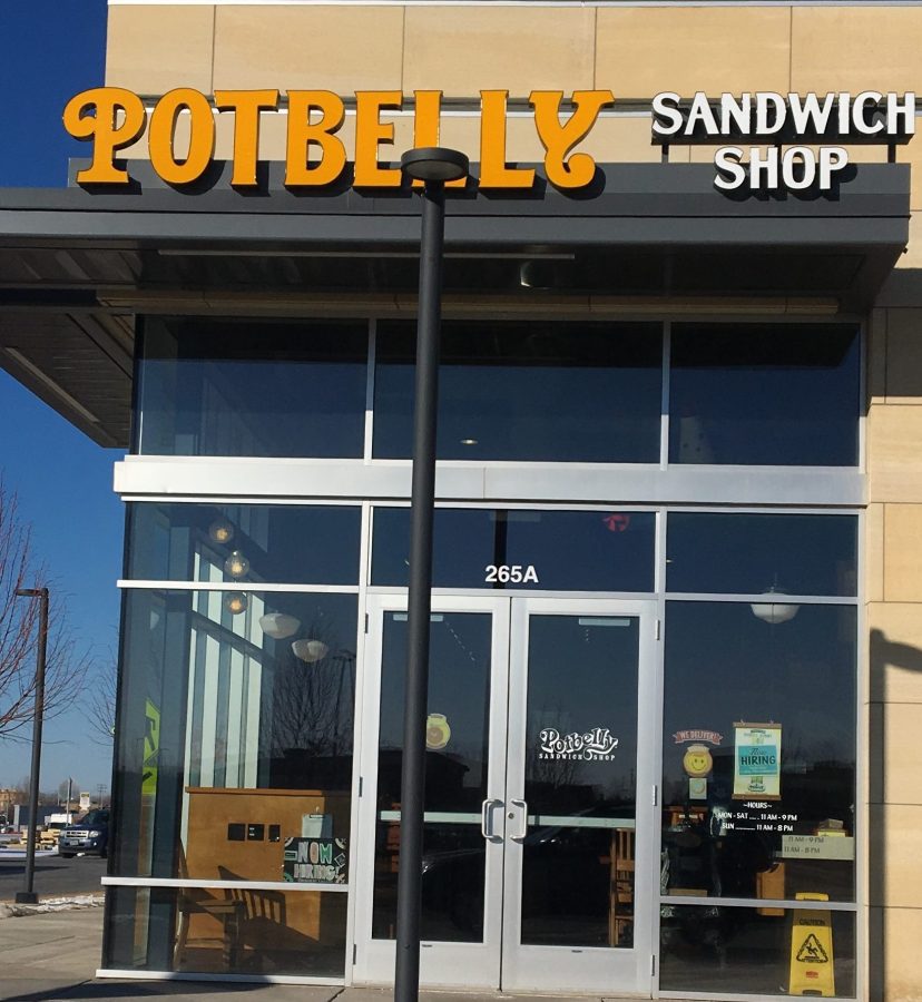 Photo by Ebbie Benson 

Potbelly is a fast-casual sandwich shop and is very popular among students. It provides healthy options and quick on-the-go dining. Sophomore Sami Chang said, Potbelly is one of my favorites because I like hot sandwiches, and theres so much to choose from. 