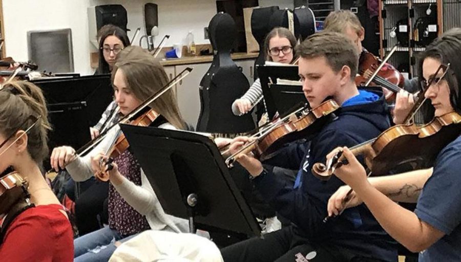 We competed in the National Orchestra Festival and it was truly amazing and inspiring to see the talent of some of these high schools throughout the nation, McGinley says. Our school was able to showcase the musical talents of the concert orchestra nationwide. 
