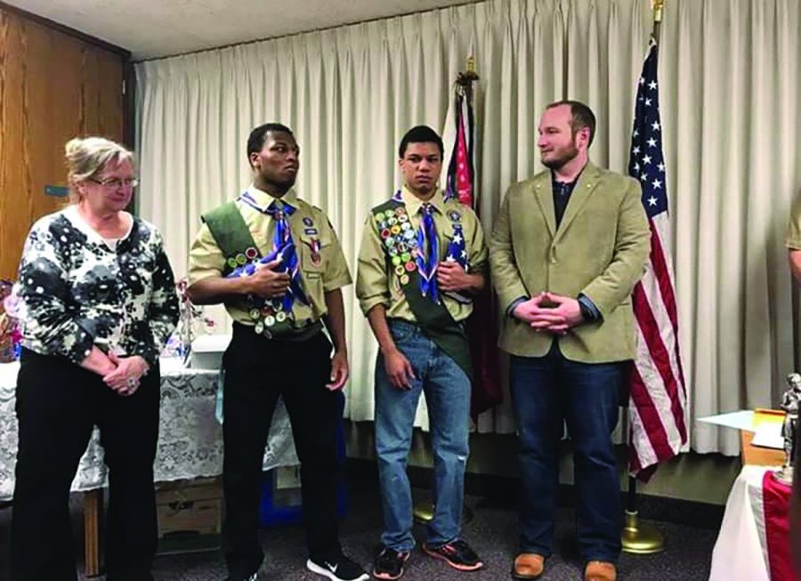 Students receive highest Boy Scout ranking