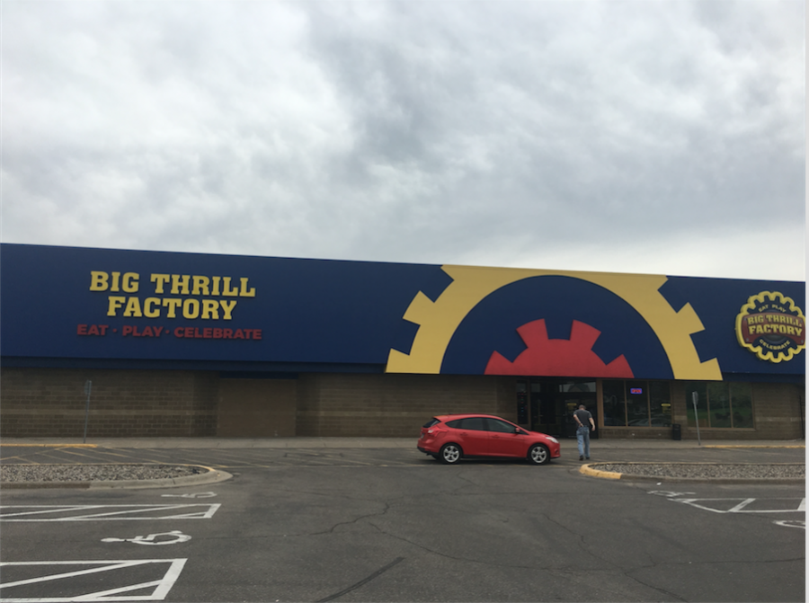 Big Thrill Factories second location just opened in Oakdale. I went to the Big Thrill Factory with my cousins and it was a great way to be active and not be on electronics all day, Daniels said.
