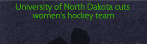 UND women’s hockey cut in irresponsible manner