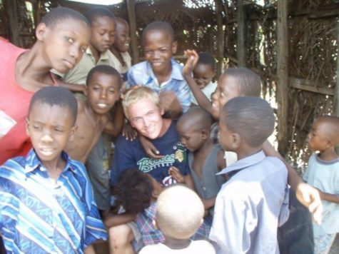 Maxwell from his service trip in Tanzania. He helps people all the time, senior Daisy Stengl said. I feel like all he wants to do in life, is just help a bunch of people.