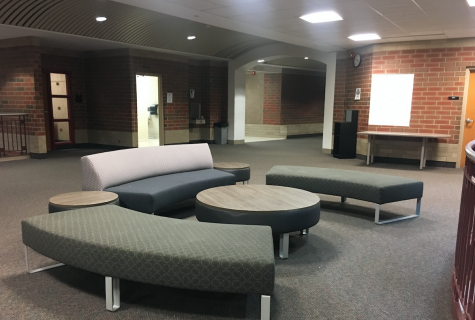 Soft seating furniture allows for easy collaboration