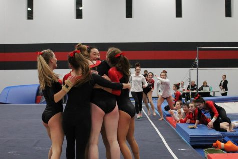 CHAMPS: Gymnastics posts school record score to win state title