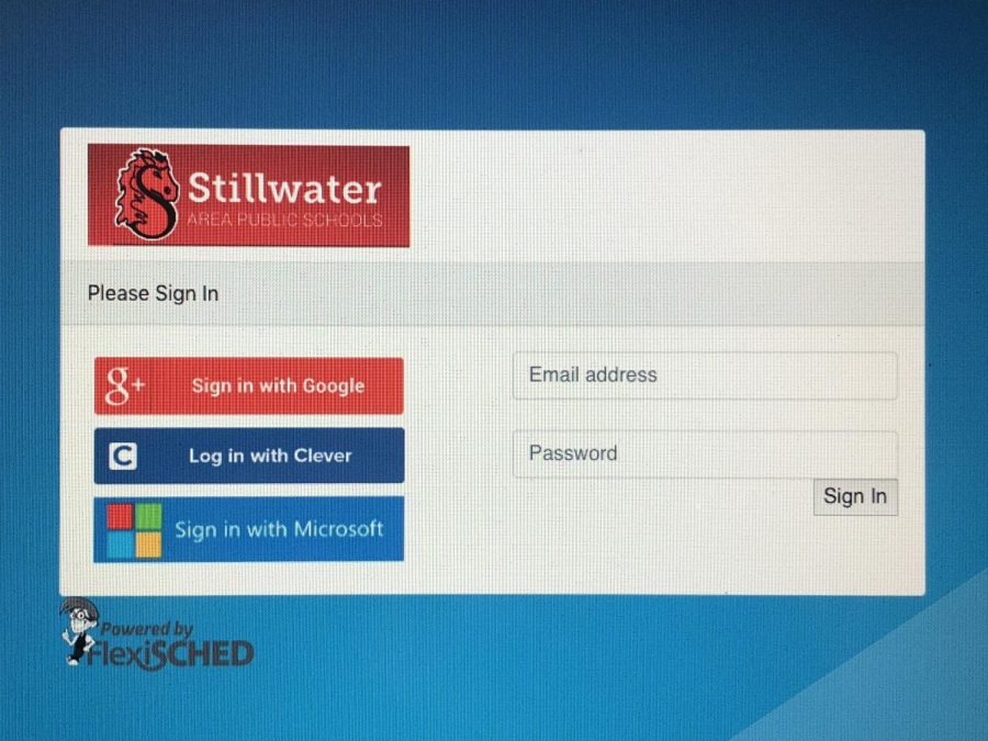 FlexiSCHED has students log in with their school email to track attendance.