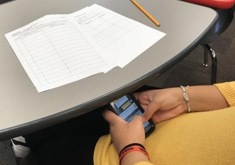This fall, administration implemented a new cell phone policy to decrease distraction in class. 