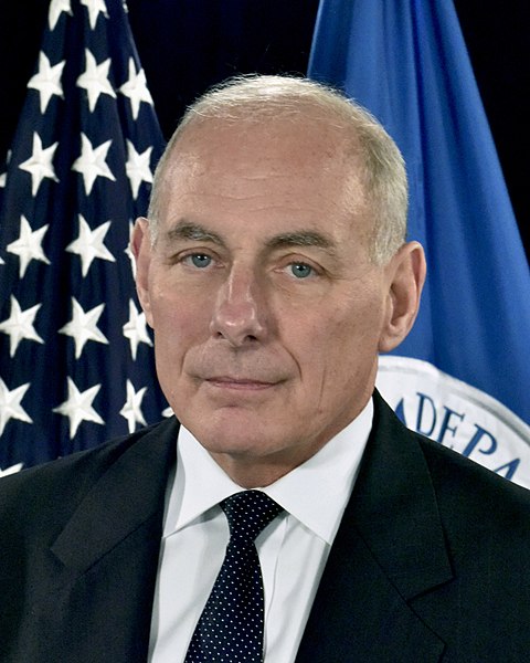 Kelly worked as the Secretary of Homeland Security for half a year.  He was appointed Chief of Staff within his last few days of Secretary of Homeland Security.