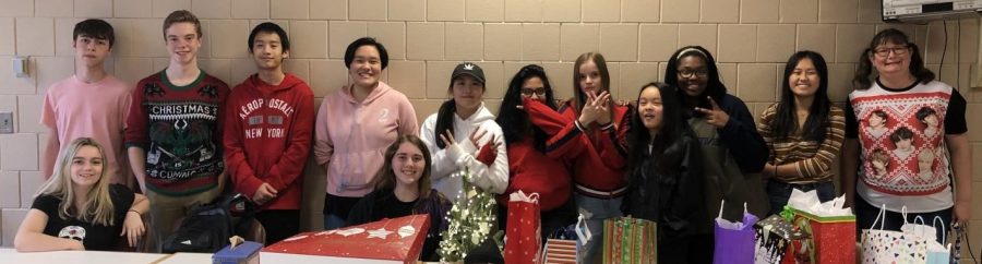 K-Pop club sets up for their end of semester party. They meet every Wednesday after school.