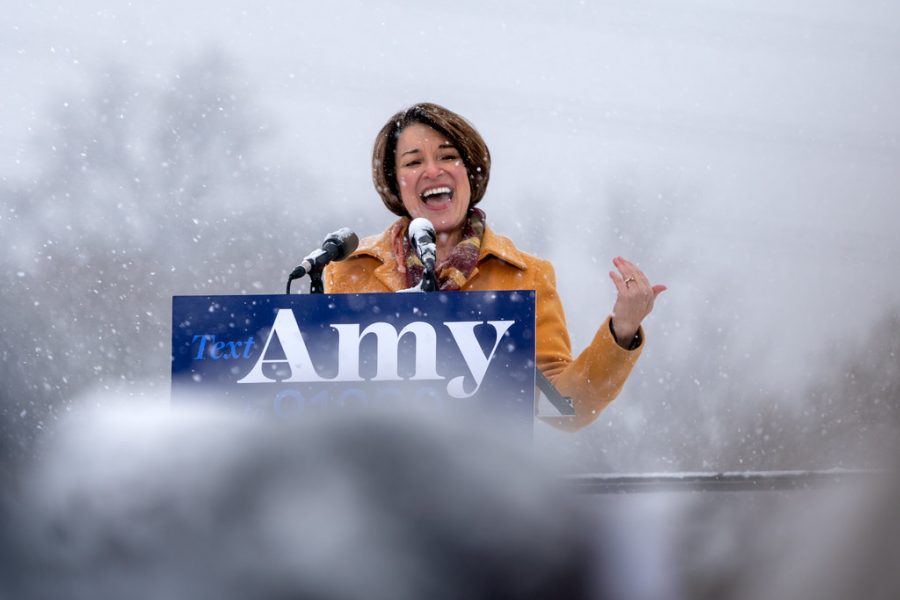 Senator Amy Klobuchar announced her 2020 presidential candidacy. In Minneapolis, Minn. Klobuchar gathered in a snowy field amongst democratic supporters to announce her long awaited news.