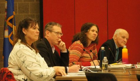 The school board met on Feb. 7 to hear a report on Taking Care of our Children, among other district-related agenda items. At the Feb. 11 school board retreat, members discussed goals and brainstormed ideas for the upcoming school year.