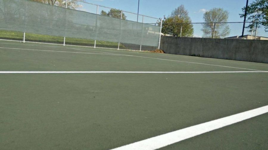 Boys tennis is ready to start up the new season on the recently melted courts.  The boys will be able to play outside and not have practices canceled as often.