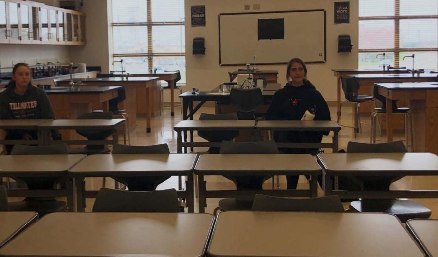 Detentions have students sitting and waiting until their time is up.