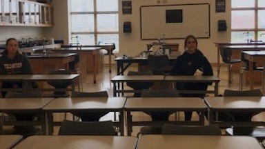 Detentions have students sitting and waiting until their time is up.
