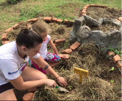 Sintra Nichols a 2018 SAHS graduate who did an apprenticeship in Florianopolis, Brazil. Nichols worked at a preschool and help aid for the betterment of the school.