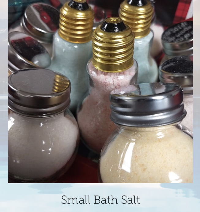 Some of the bath salts sold at Pony Wicks and Balls.