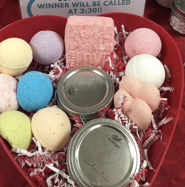 Pony Wicks and Balls specializes in bath bombs and salts.